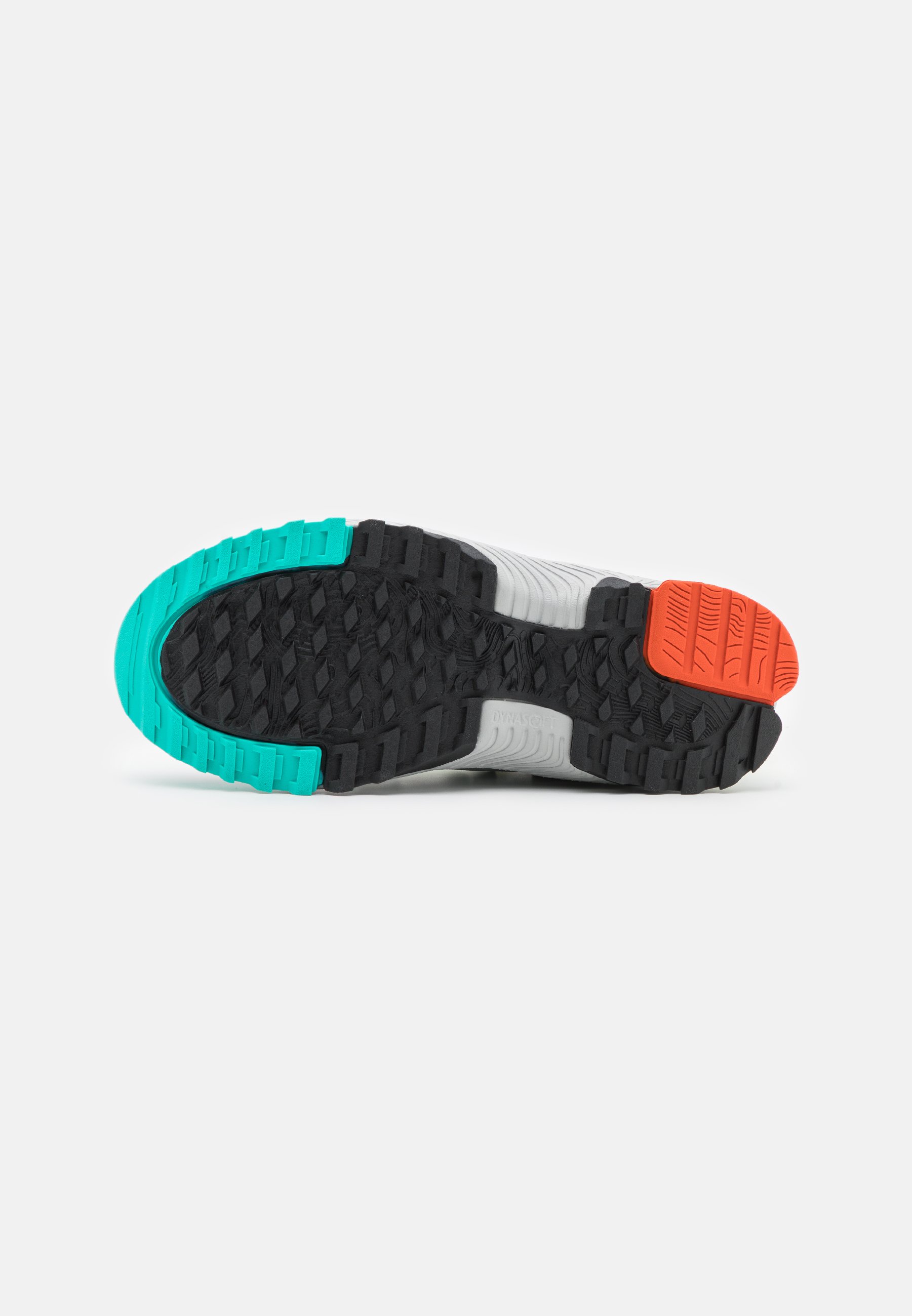 new balance trail shando trainers in black and aqua