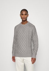 INDICODE JEANS BUSSEL - Jersey de punto - light grey mix