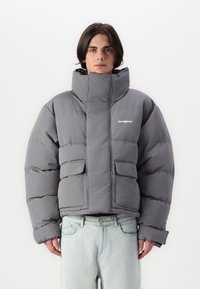 LOW LIGHTS STUDIOS® ORION PUFFER JACKET UNISEX - Vinterjakker - anthrazit