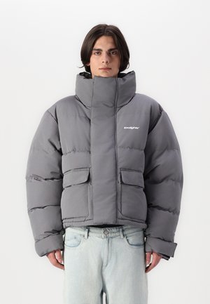 LOW LIGHTS STUDIOS® ORION PUFFER JACKET UNISEX - Giacca invernale - anthrazit