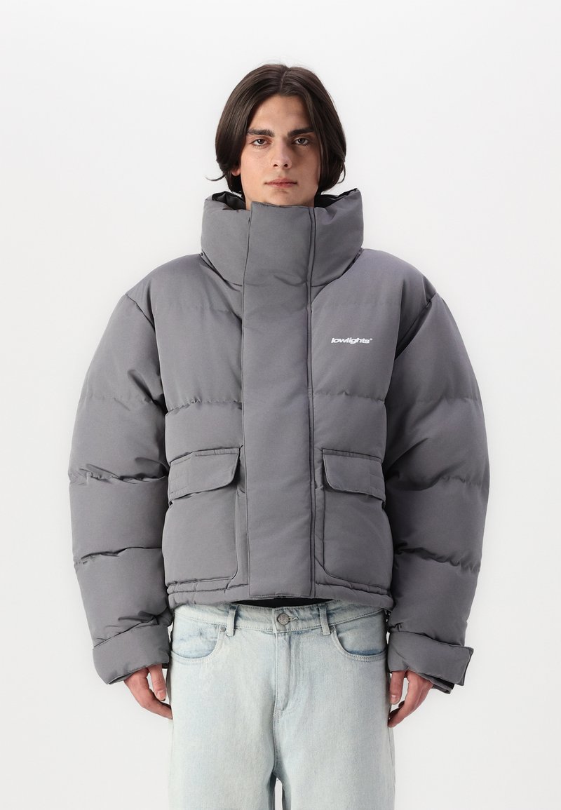 LOW LIGHTS STUDIOS® ORION PUFFER JACKET UNISEX - Zimska jakna - anthrazit
