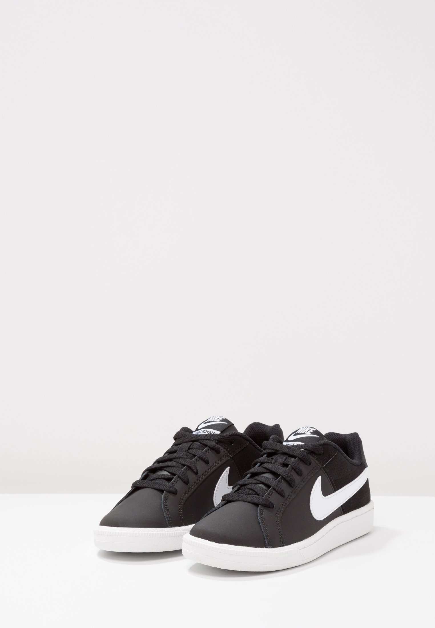 Nike Sportswear COURT ROYALE - Sneakers laag - black/white/Zwart - Zalando .nl