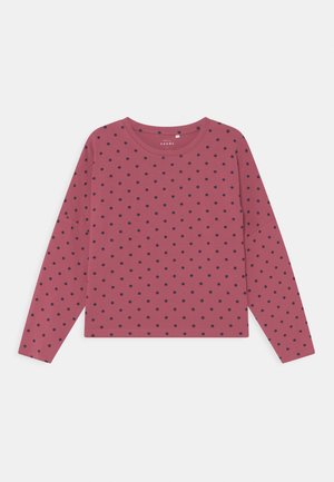 NKFVILMINA BOXY - Bluzka z długim rękawem - rose wine
