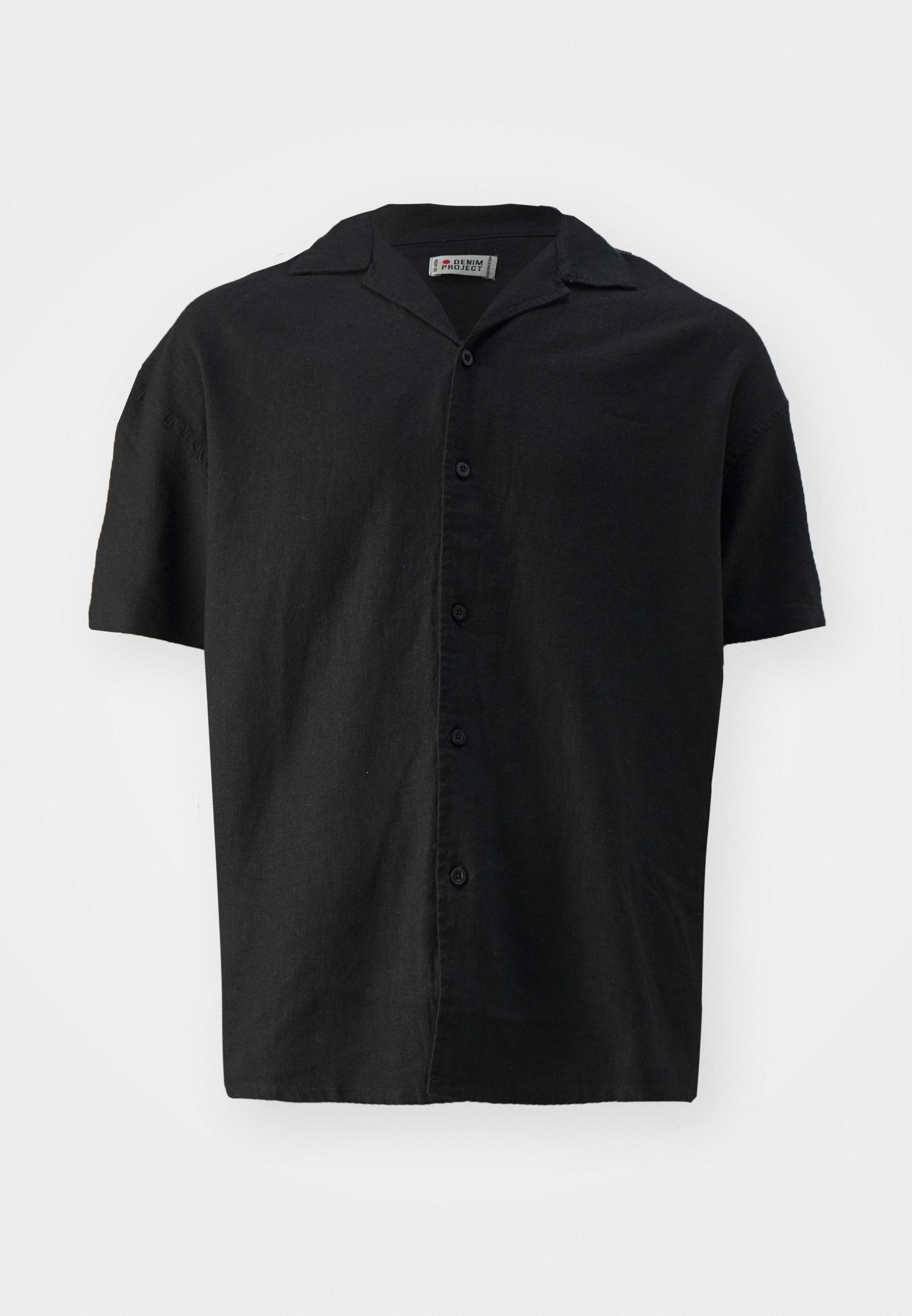 Build Your Brand Herren Denim Hemd | Black Washed, Lässiges Basic | Perfekt Zum Bedrucken Und Besticken, XXL