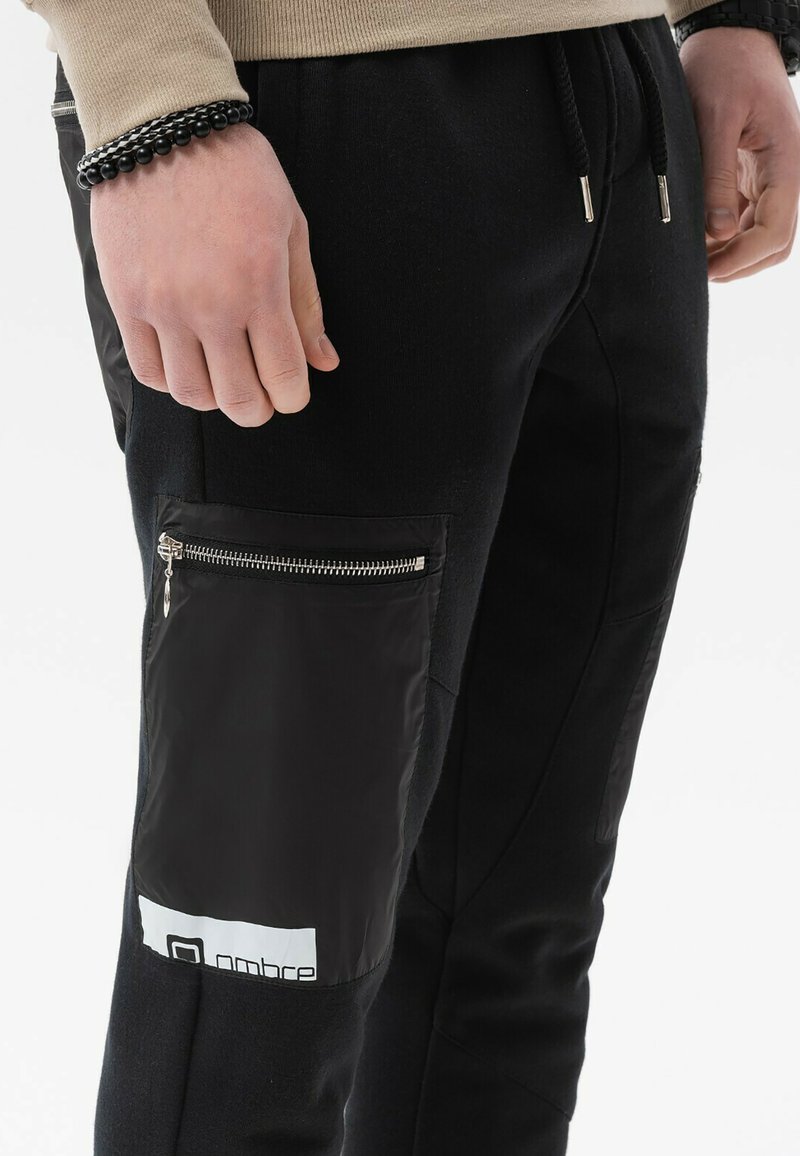 Herren Trainingsanzüge | Ombre Jogginghose black/schwarz - TJ82246 Herren Trainingsanzüge | Ombre Jogginghose black/schwarz - TJ82246