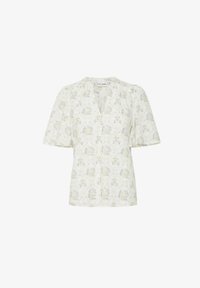 Unselected, white printed