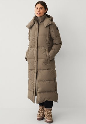 Down coat - braun
