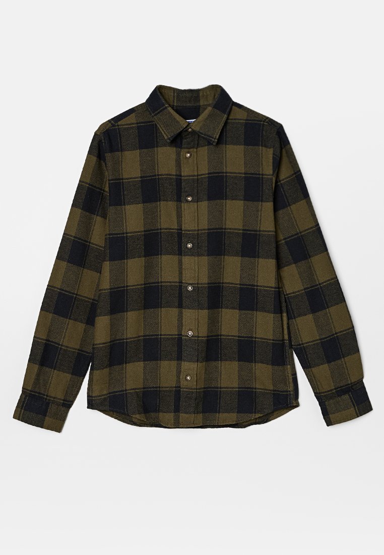 Jack & Jones Junior Overhemd olijfgroen Jack & Jones Junior Overhemd olijfgroen