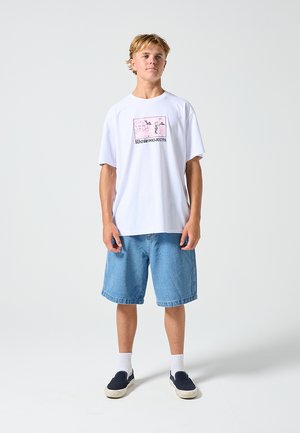 MELTDOWN - T-Shirt print - white