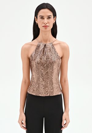 SCOLLO ALLAMERICANA - Top - brown bronze