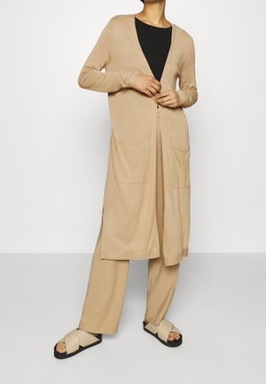 Strickjacke - beige