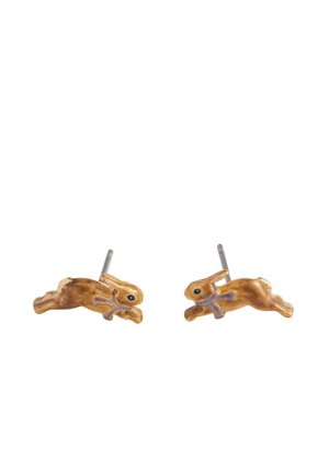 COSY BUNNY STUD  - Korvakorut - brown gold coloured