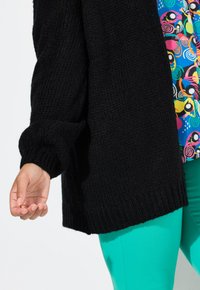 Angel of Style CUT WITH BALLOON SLEEVES - Cardigan - black