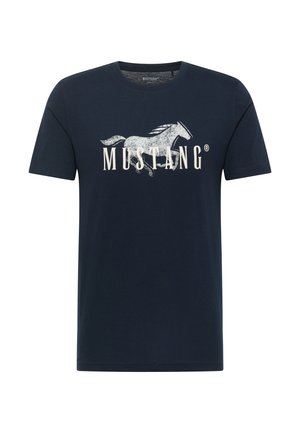 AUSTIN - Print T-shirt - blau