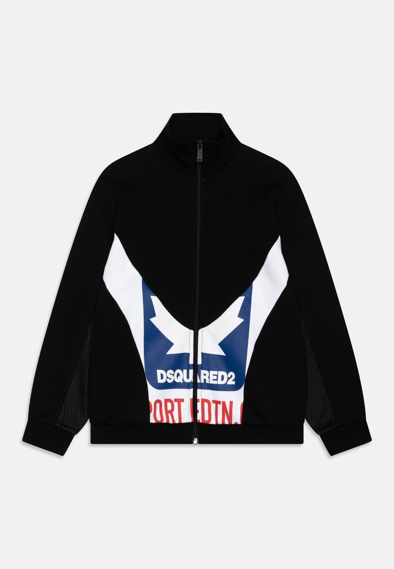 Dsquared2 Sweater met rits zwart