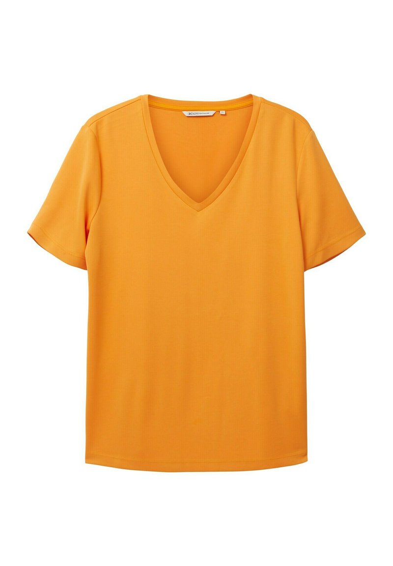 Tom Tailor Denim T-shirt basic oranje