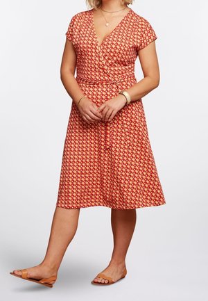 Jerseykleid - red