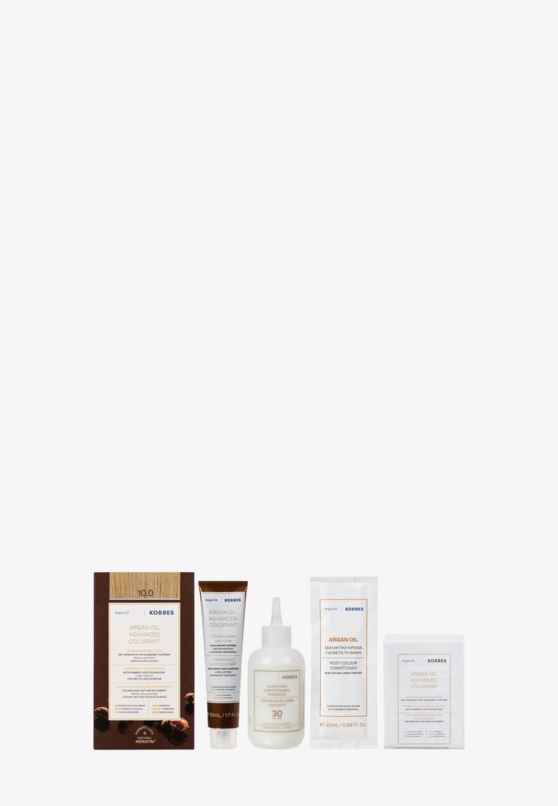 KORRES - ARGAN OIL ADVANCED HAIR COLOURING - Haarverf - platinum blonde / platinblond 10.0, Vergroten