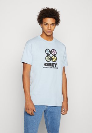 REPETITION WORKS - Print T-shirt - good grey