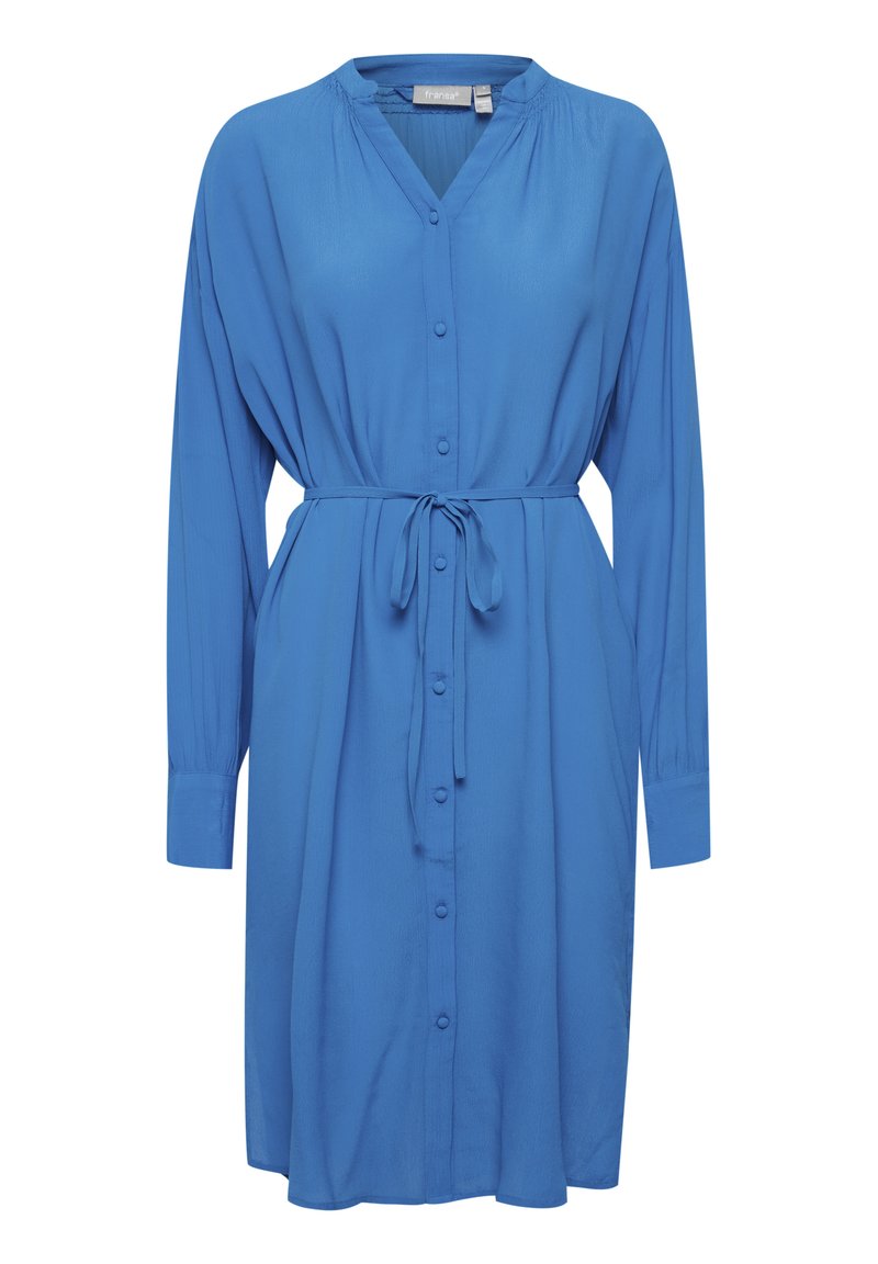 Fransa Blousejurk blauw