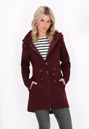 Parka - burgundy melange