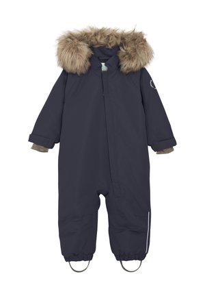 EN FANT BABY SNOWSUIT W. FAKE FUR - Overall - parisian night