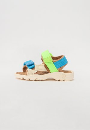NICO UNISEX - Sandales - bright blue/green