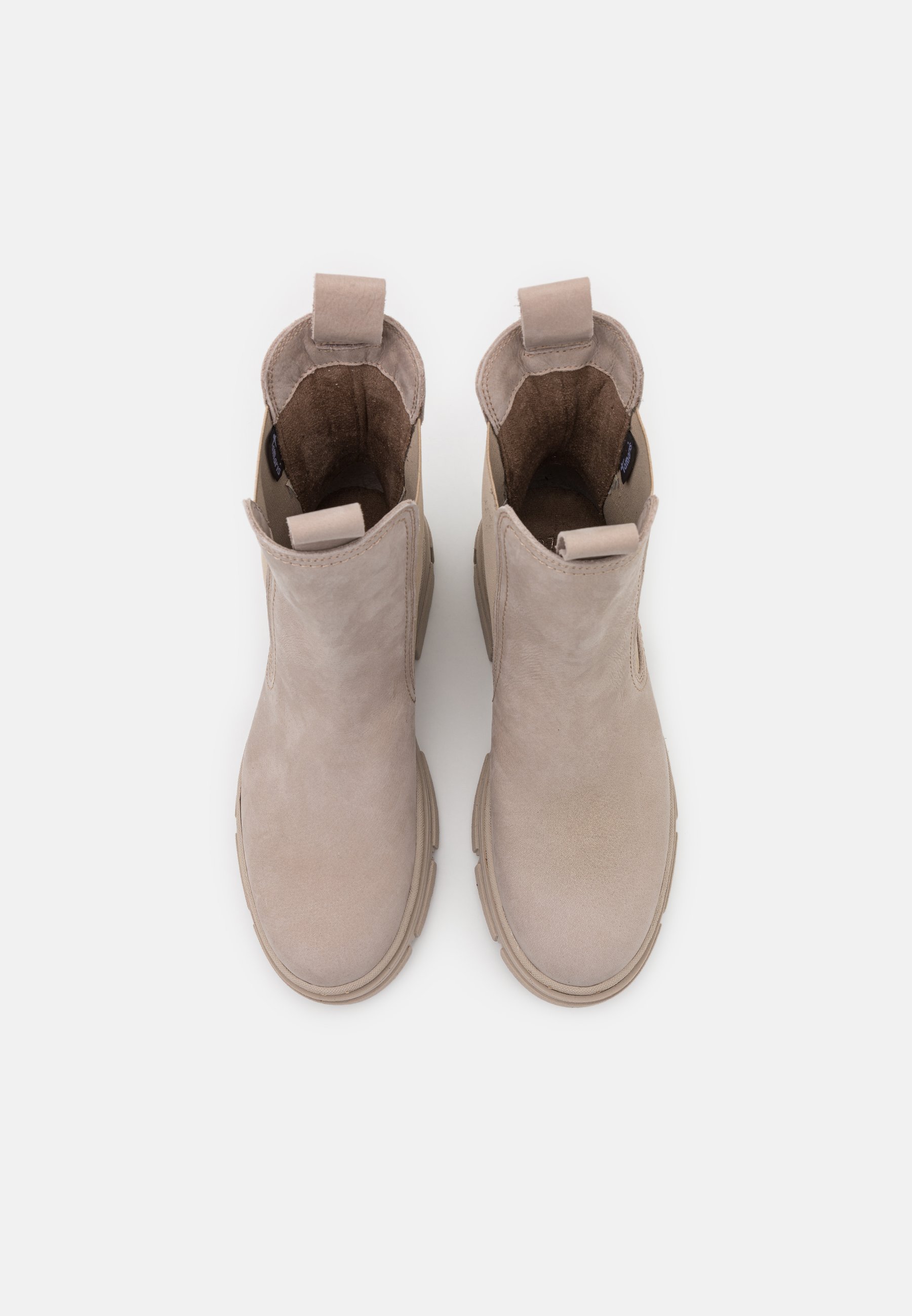Taupe Zalando Damen Schuhe Stiefeletten Zalando Chelsea Boots