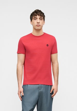 DUNSTAN RIVER SHORT SLEEVE TEE - Tricou basic - american beauty