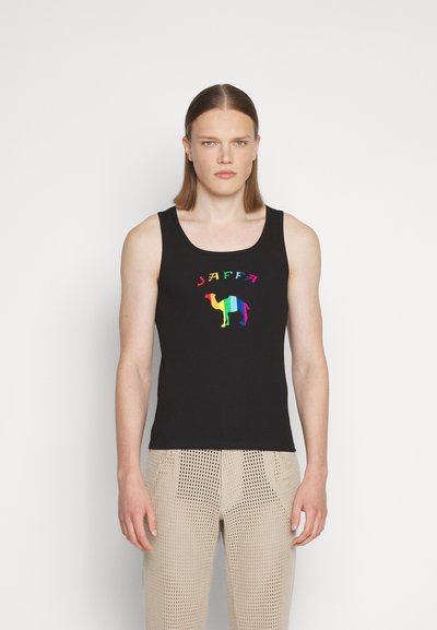 HOUSE OF JAFFA JAFFA CAMEL UNISEX - Μπλούζα - black