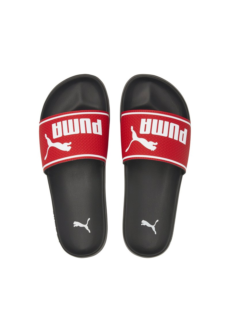 Puma slides red and black Clearance