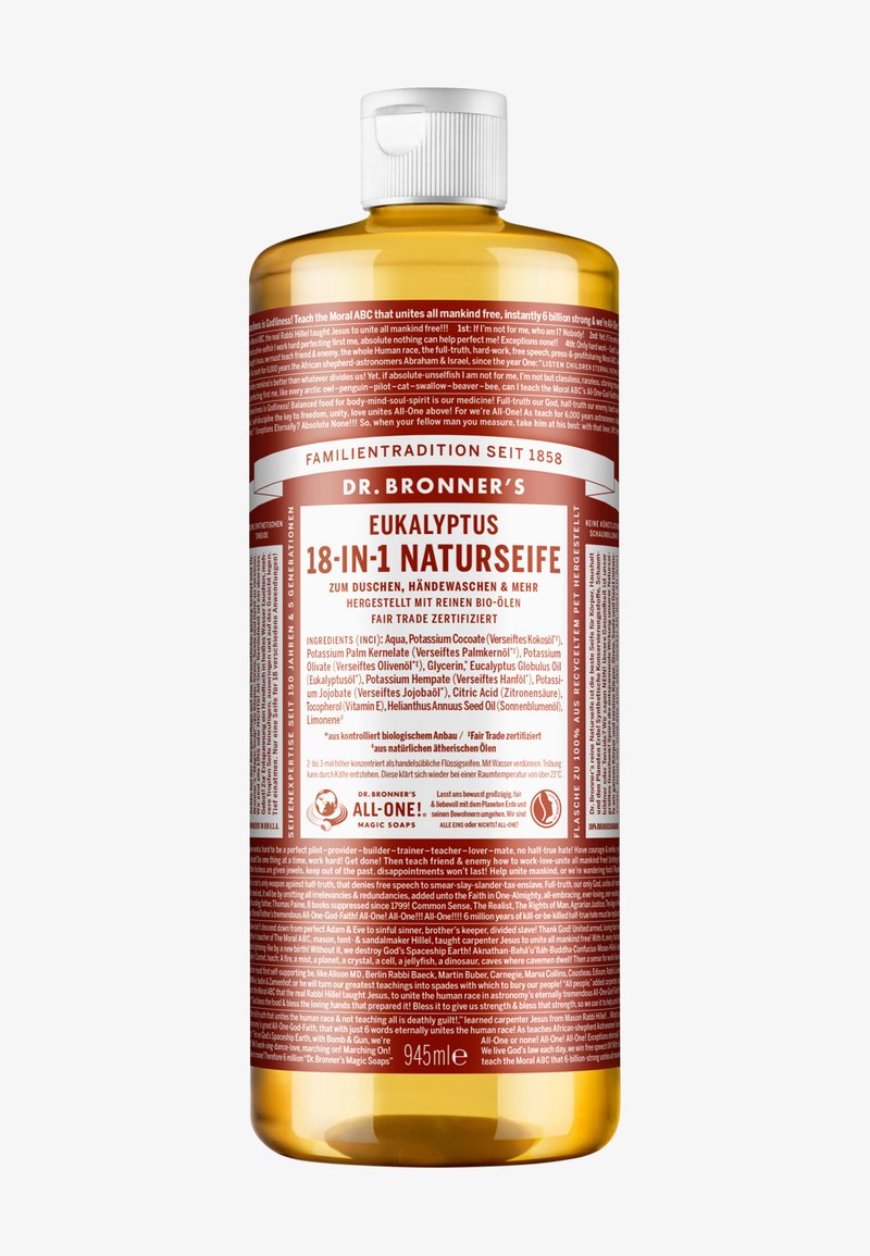 Dr. Bronner´s - 18-IN-1 LIQUID SOAP EUCALYPTUS - Duschgel, Vergrößern