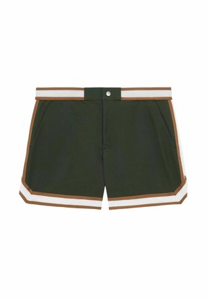 REGULAR FIT - BALLER CHÉ STRIPE - Surfshorts - pine green