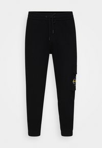 Calvin Klein Jeans TWO TONE MONOGRAM PANT - Pantaloni sportivi - black