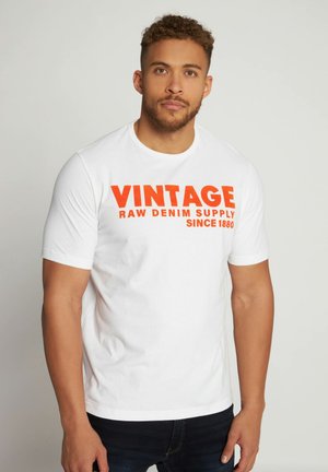 7580 White Frilled Detailed T-Shirt