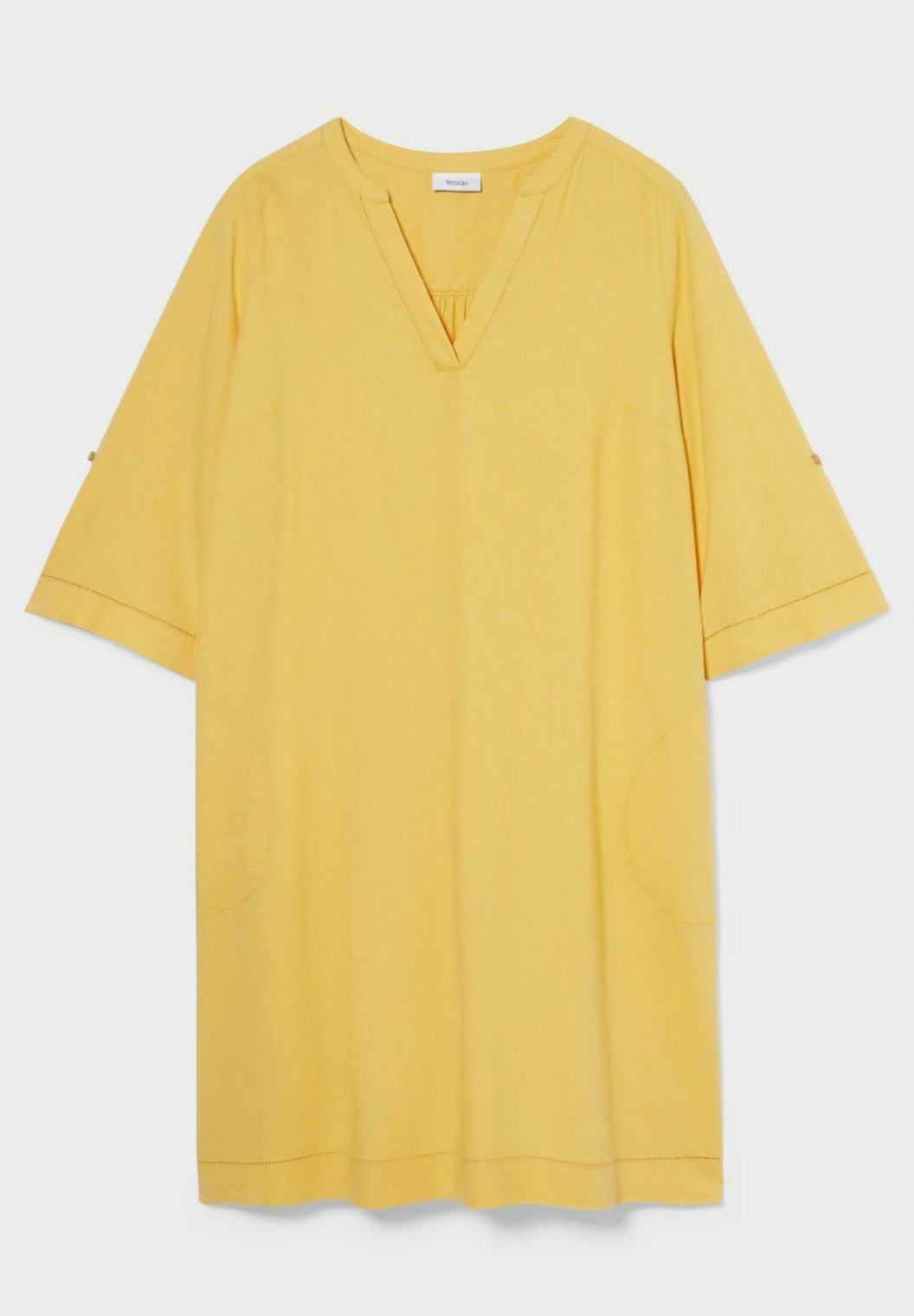 robe jaune c&a