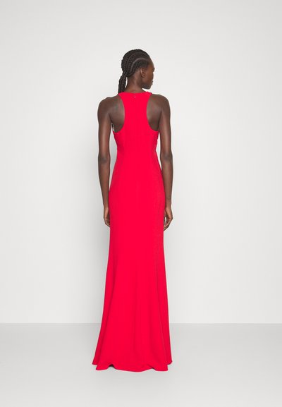 Et Ochs MAY CURVED BUST HALTER GOWN - Occasion wear - cherry