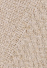 VILA Stickad tröja - beige