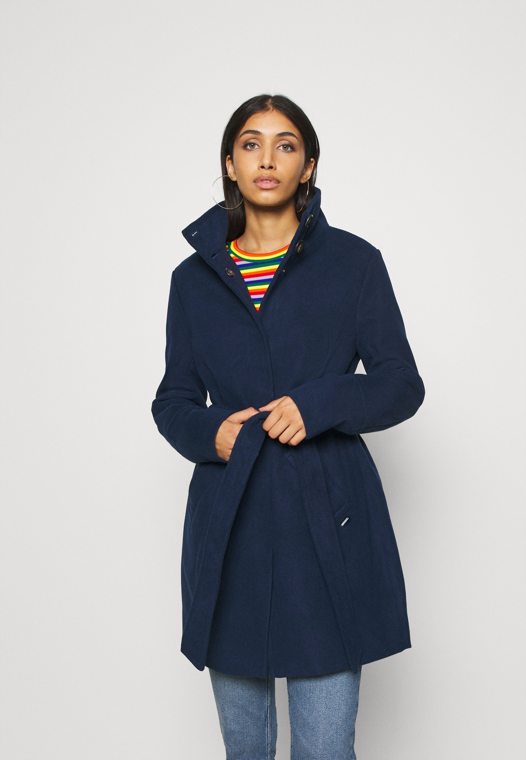 b.young BYCIRLA COAT Kåpe frakk peacoat Zalando.no b.young BYCIRLA COAT Kåpe frakk peacoat Zalando.no