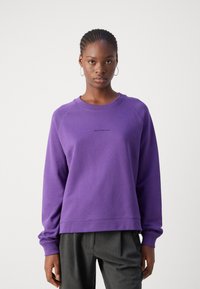 Marc O'Polo DENIM RAGLAN SLEEVES - Melegítőfelső - active purple