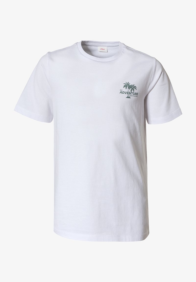 s.Oliver T-shirt imprimé - ecru/écru - ZALANDO s.Oliver T-shirt imprimé - ecru/écru - ZALANDO