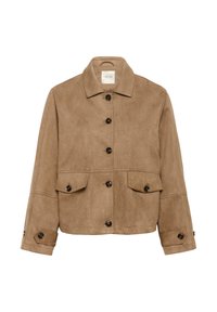 CRCALA - Summer jacket - cocoa crème