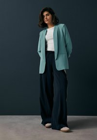 Next RUCHED SLEEVE - Krátký kabát - blue