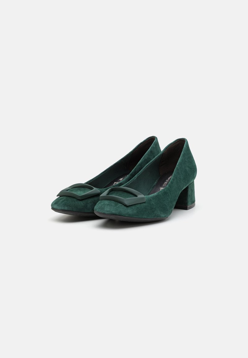 Tamaris Classic heels - green/dark green