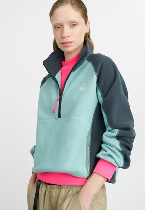 WOLF TREE  - Pulover iz flisa - cannon/seaweed/clay green/summit white