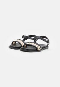 Marc O'Polo MARIT - Sandaalid - black/offwhite