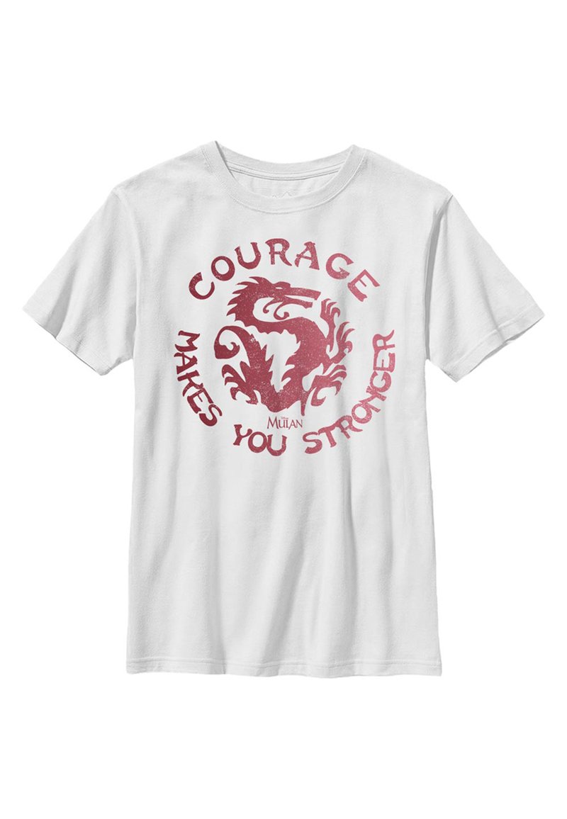 Disney MULAN COURAGE - Camiseta estampada - white