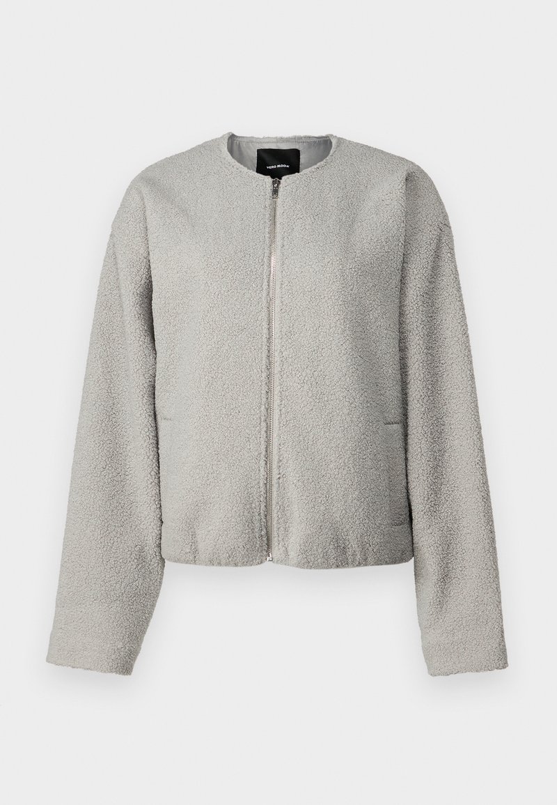 Vero Moda Tall Winterjas lichtgrijs