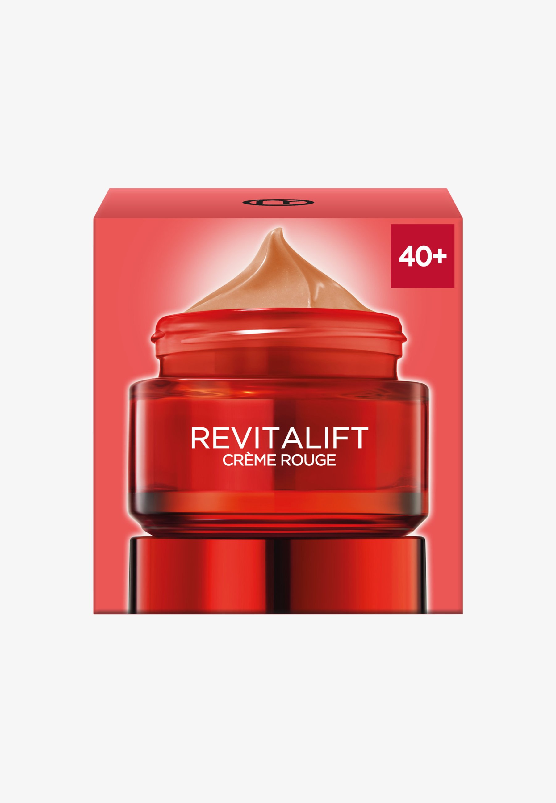 L'Oréal Revitalift Belebende Crème Rouge – Anti-Falten Tagescreme Mit Rotem Ginseng, 50 Ml
