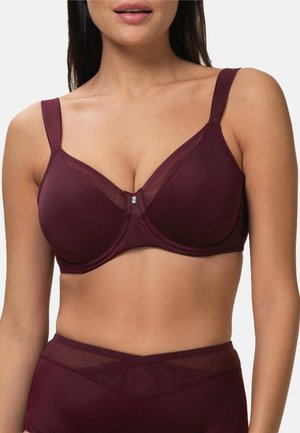 TRUE SHAPE SENSATION W01 MINIMIZER - Bøjle-bh'er - claret